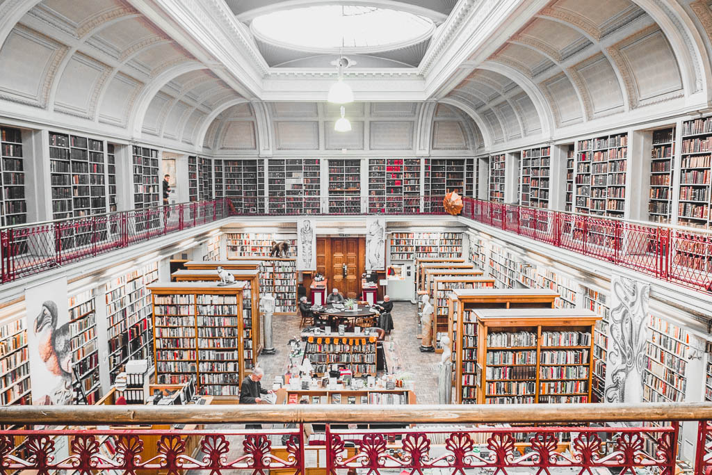 Lit & Phil Bibliothek Sehenswürdigkeit Newcastle