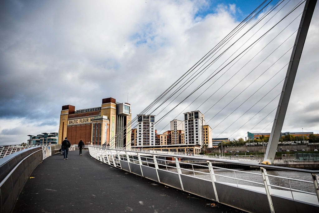 Millenium Bridge Sehenswürdigkeit Newcastle