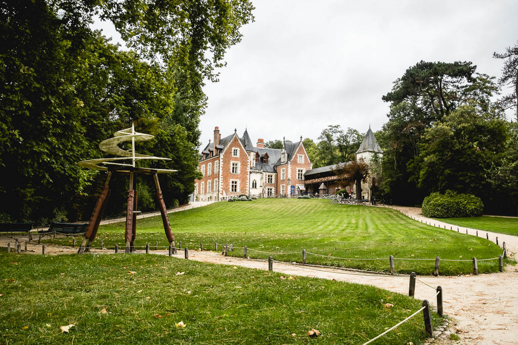 Schlosspark Schloss Clos Lucé in Amboise: zu Gast bei Leonardo da Vinci