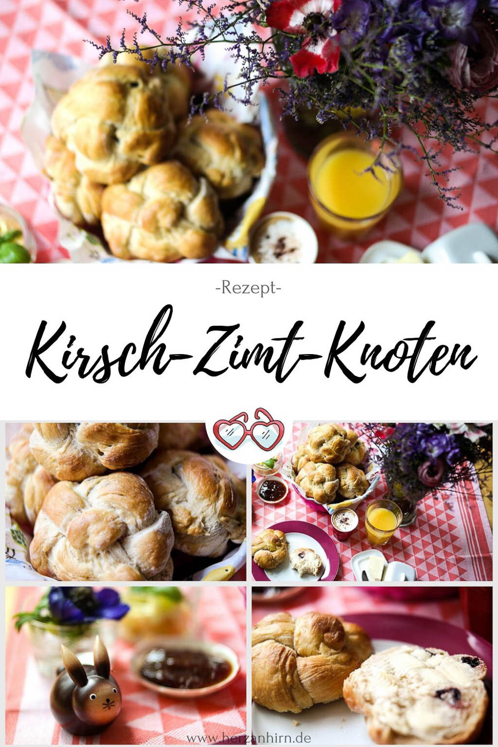 Kirsch-Zimt-Knoten Pinterest Grafik