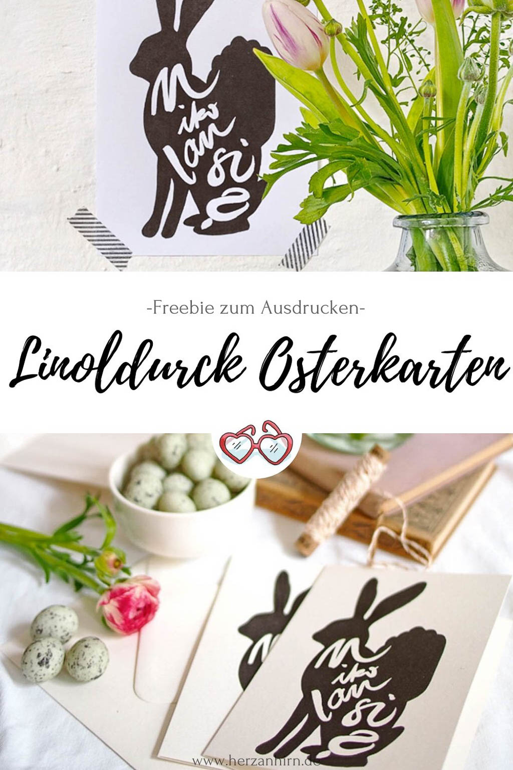 Linoldruck Osterkarten Pinterest Grafik