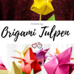 Origami Tulpen Pinterst Grafik