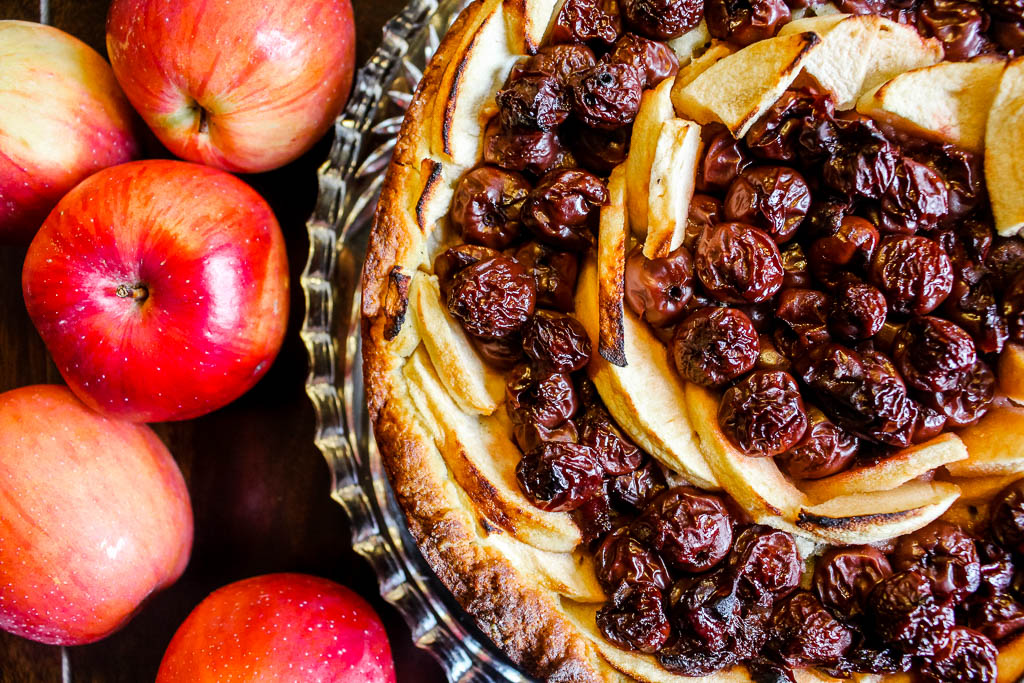 Rezept Fur Kirsch Apfelkuchen Mit Quark Ol Teig Reiseblog Aus Brandenburg Herz An Hirn