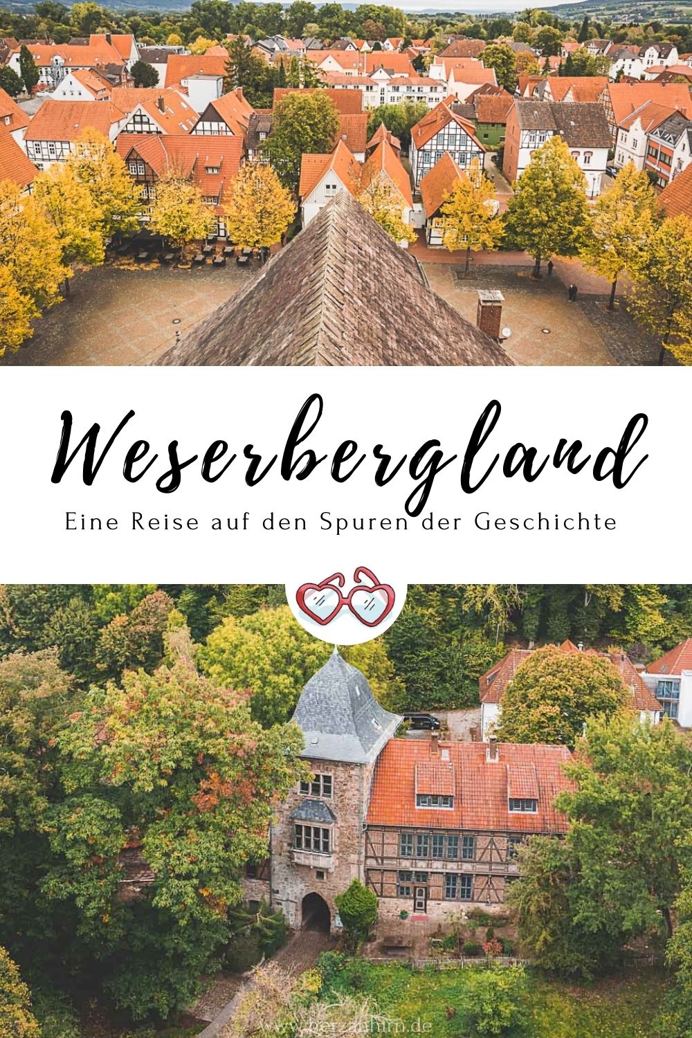 Weserbergland Pinterest Grafik