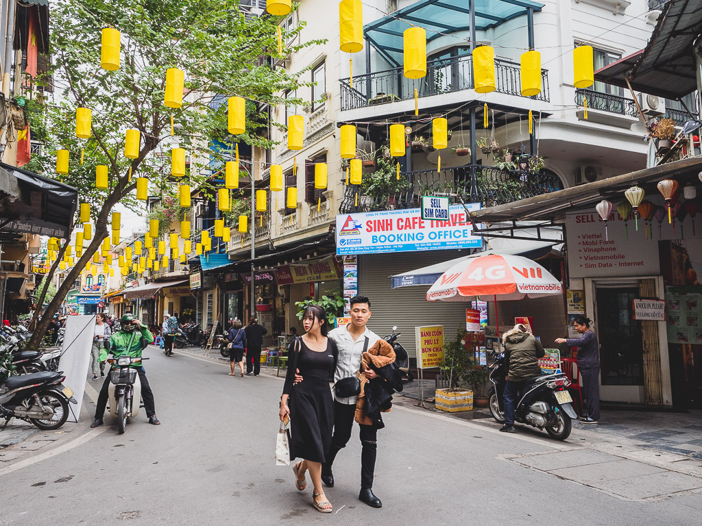 Vietnam Hanoi Altstadt