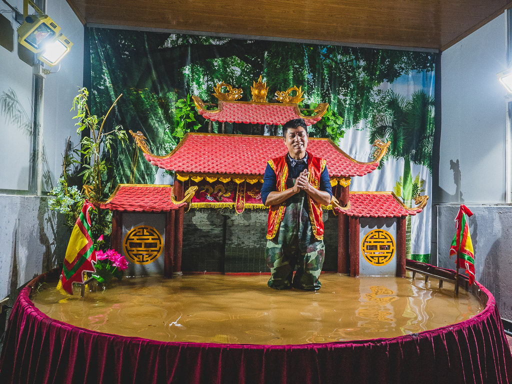 Wasserpuppentheater Hanoi Vietnam