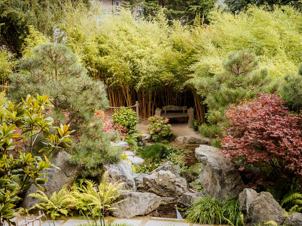 Lafcadio Hearn Japanese Gardens in Tramore, Waterford in Irland