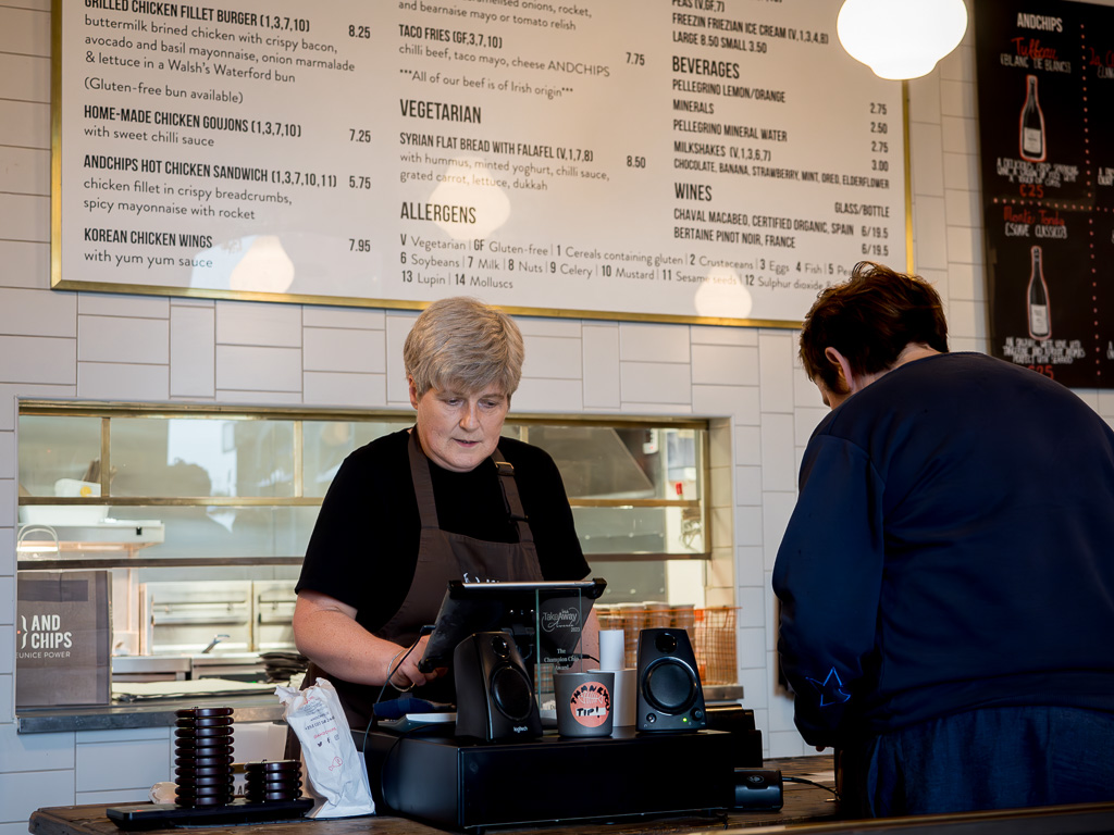 AndChips in Dungarvan, Waterford in Irland