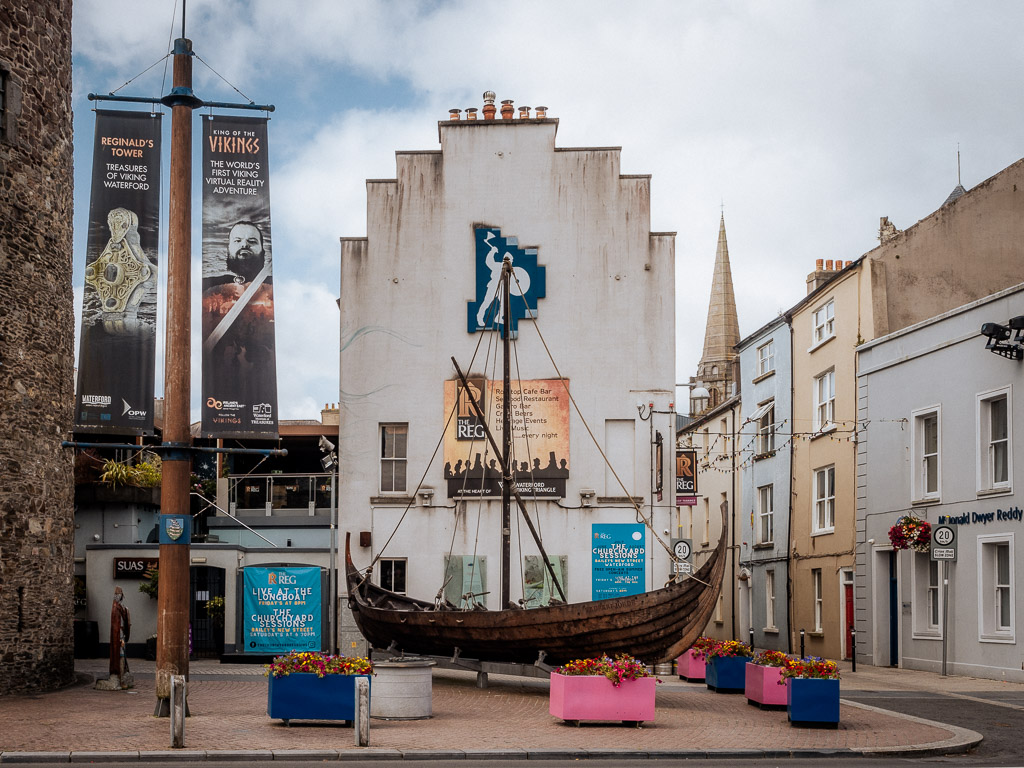 Viking Triangle in Waterford in Irland