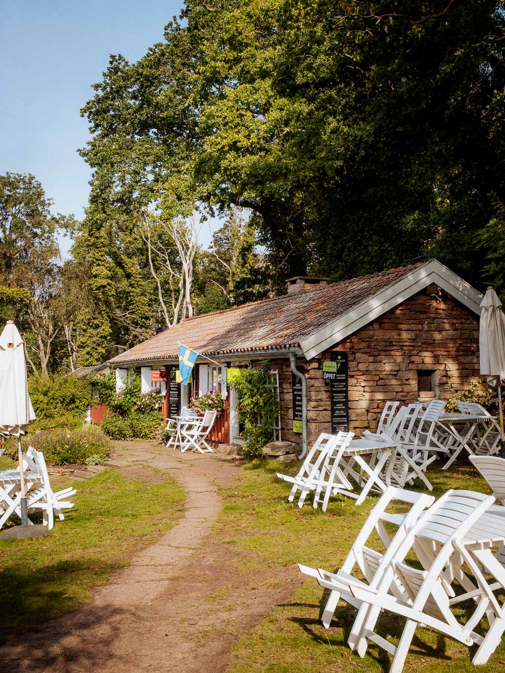 Schlosspark und Schloss Solliden Öland