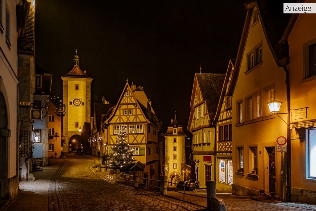 Weihnachtsmarkt in Rothenburg ob der Tauber