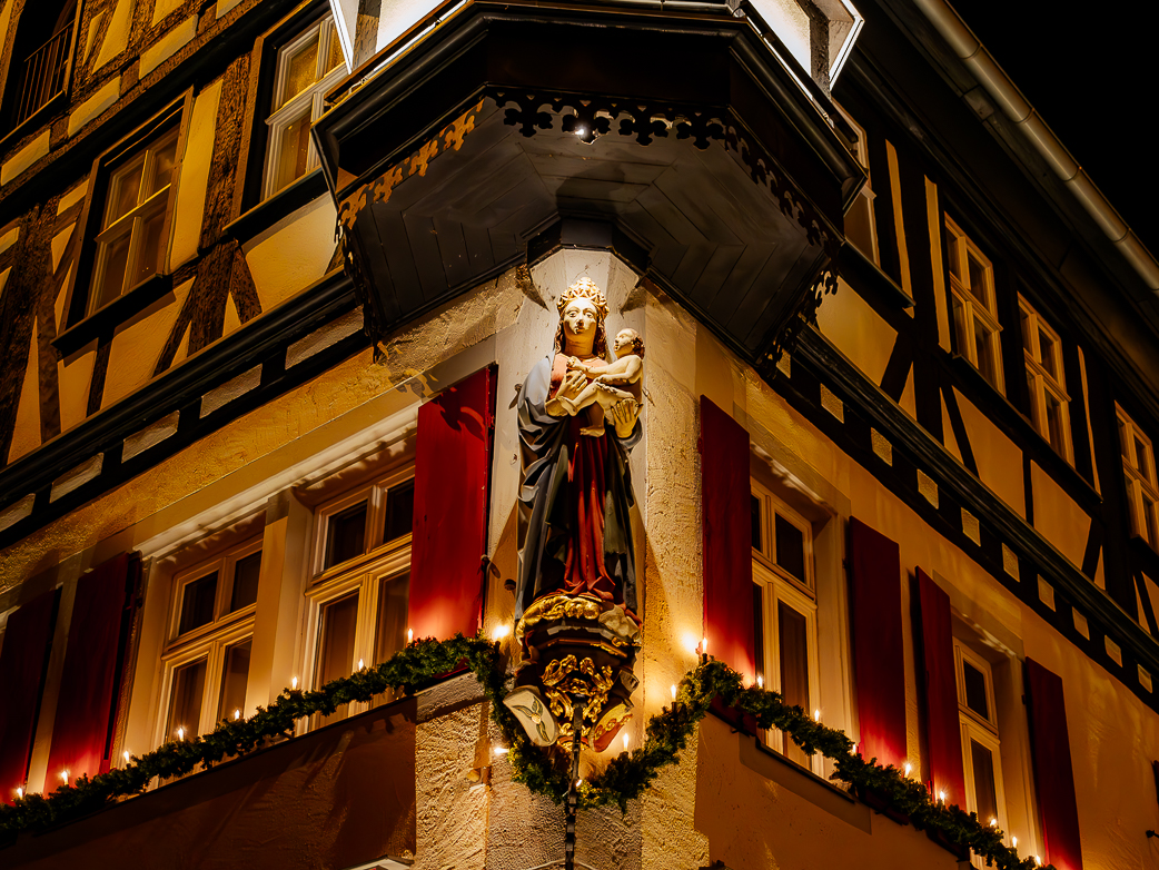 Weihnachtsmarkt in Rothenburg ob der Tauber