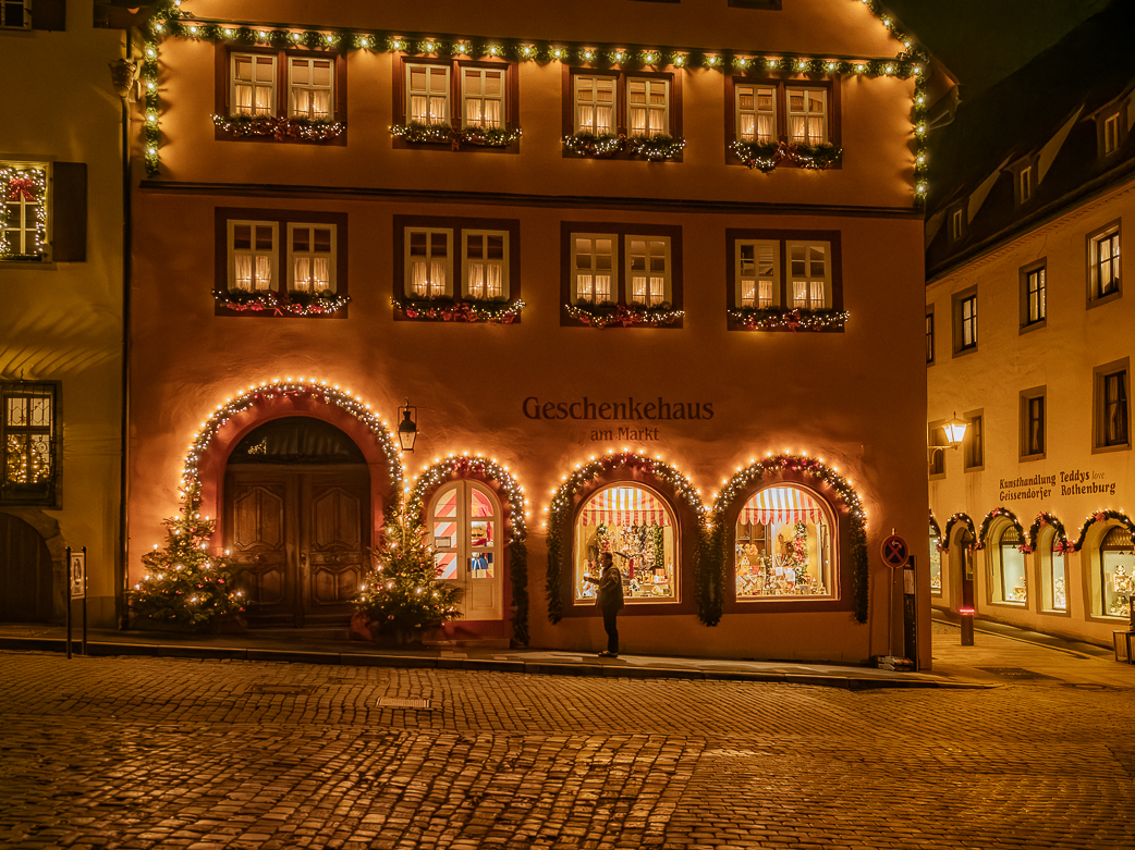 Weihnachtsmarkt in Rothenburg ob der Tauber