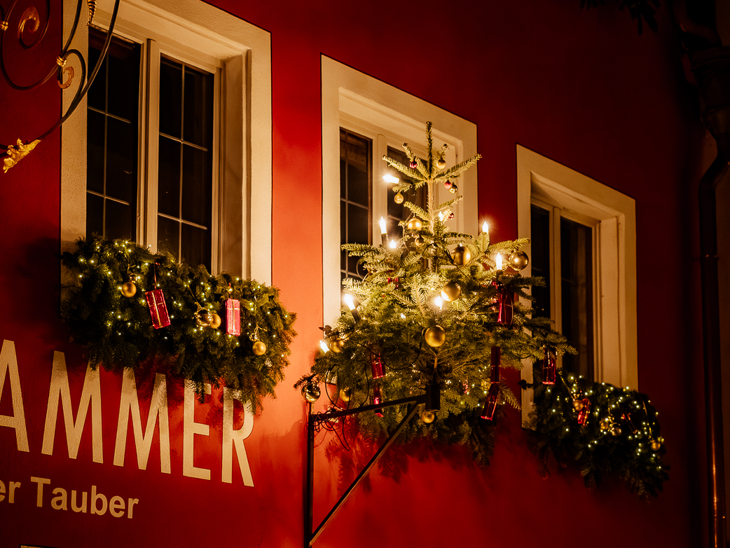 Weihnachtsmarkt in Rothenburg ob der Tauber