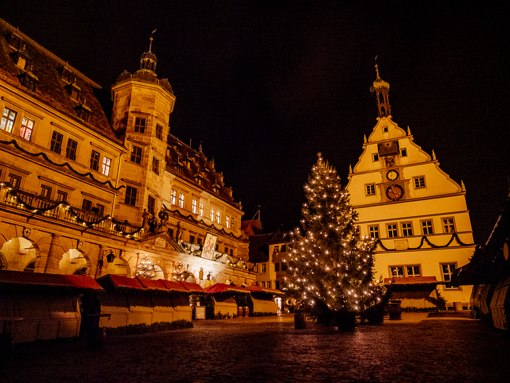 Weihnachtsmarkt in Rothenburg ob der Tauber