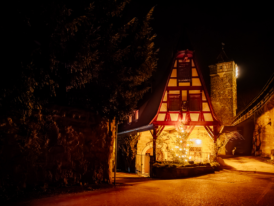 Weihnachtsmarkt in Rothenburg ob der Tauber