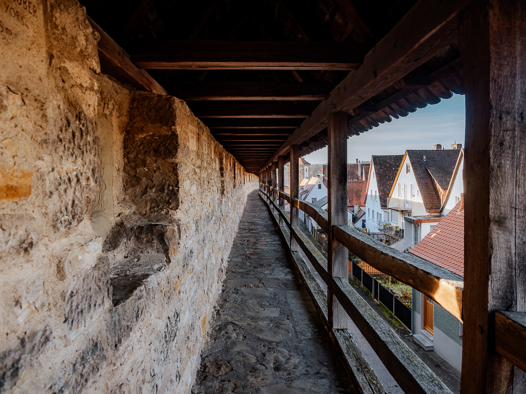 Turmweg in Rothenburg ob der Tauber