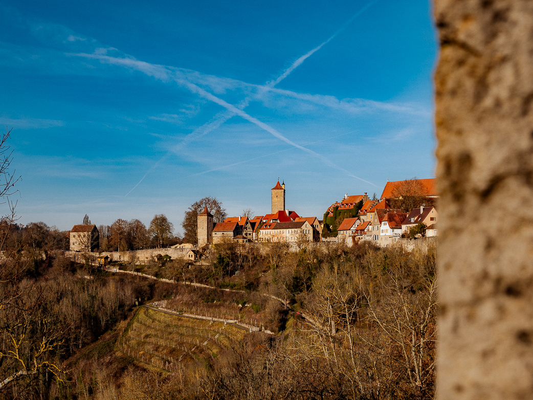 Turmweg in Rothenburg ob der Tauber