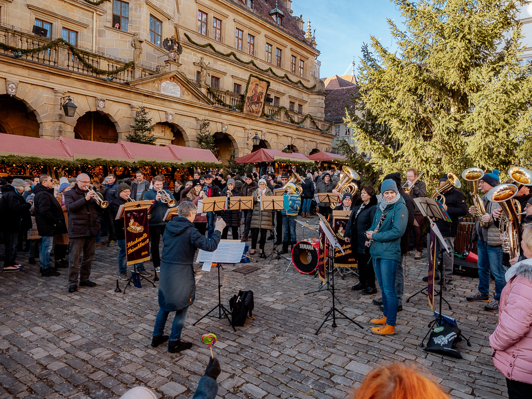 Weihnachtsmarkt in Rothenburg ob der Tauber