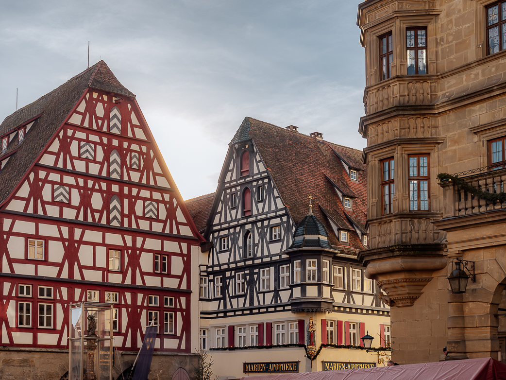 Weihnachtsmarkt in Rothenburg ob der Tauber