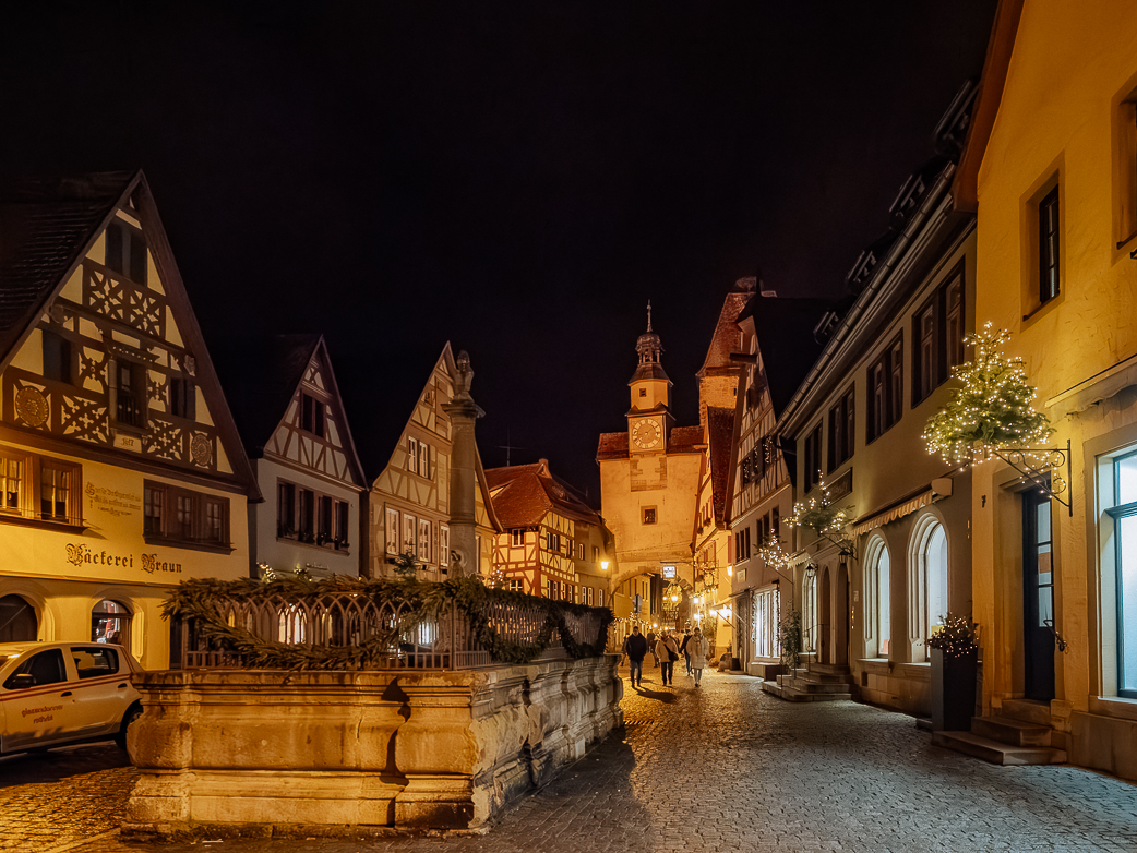 Weihnachtsmarkt in Rothenburg ob der Tauber