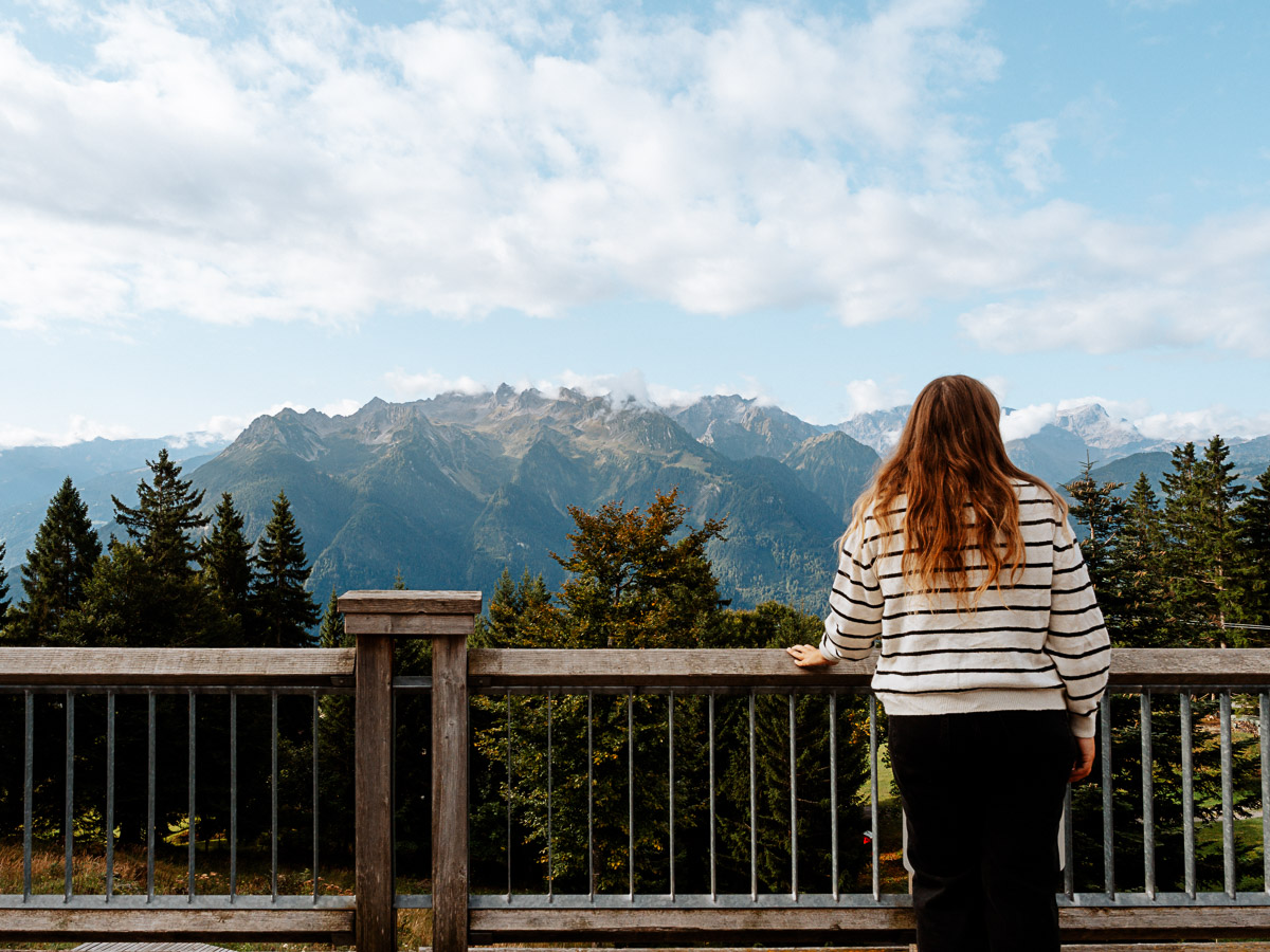Ausblick vom Muttersberg Bludenz Ausblick vom Muttersberg Bludenz