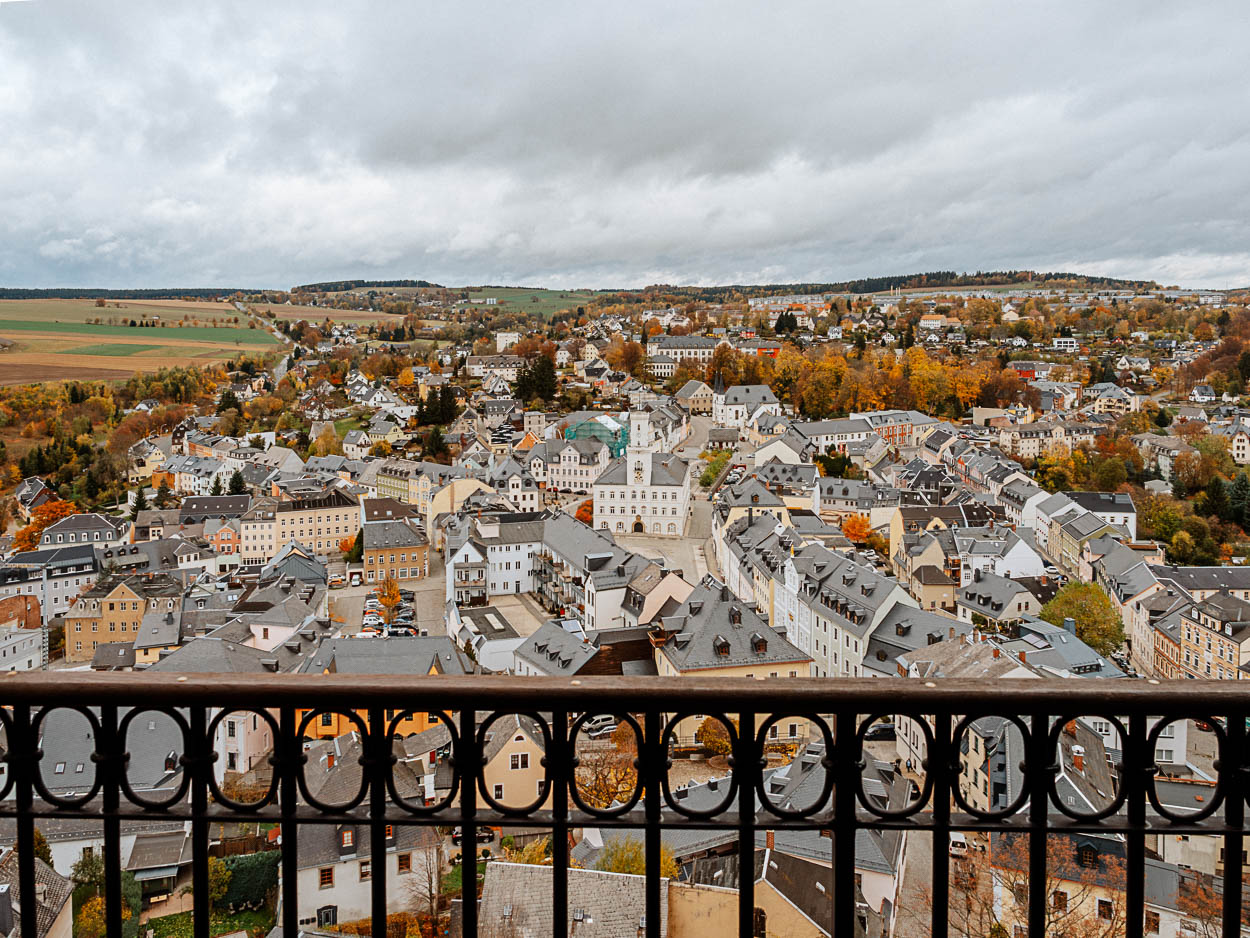 Turmaufstieg Kirche St. Wolfgang in Schneeberg im Erzgebirge Turmaufstieg Kirche St. Wolfgang in Schneeberg im Erzgebirge