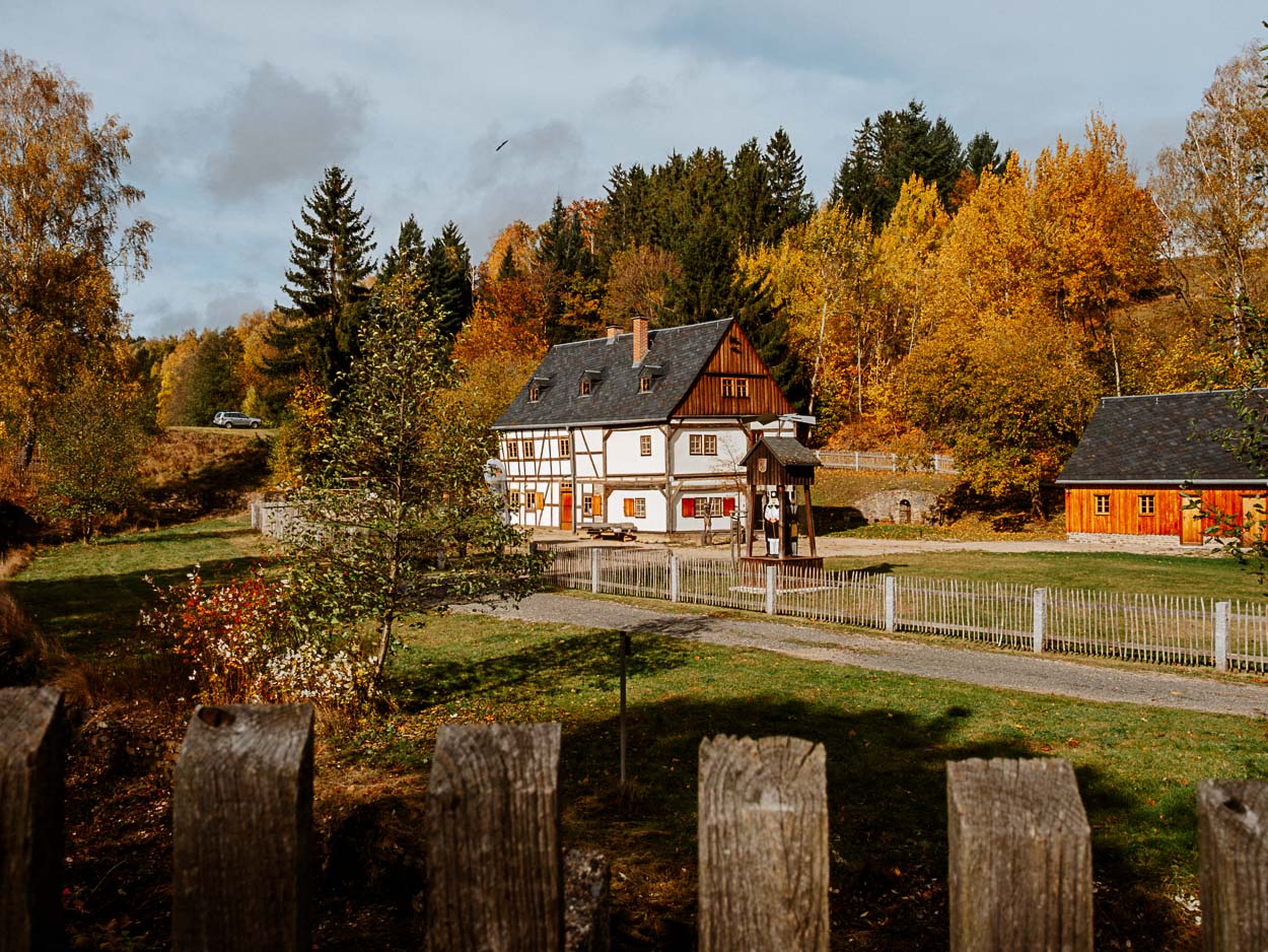 Technisches Museum Siebenschlehener Pochwerk in Schneeberg im Erzgebirge Technisches Museum Siebenschlehener Pochwerk in Schneeberg im Erzgebirge