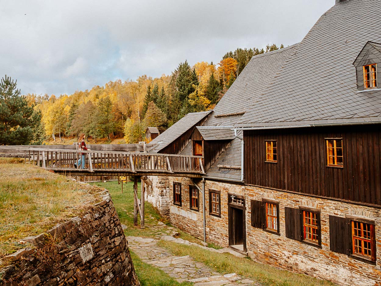 Technisches Museum Siebenschlehener Pochwerk in Schneeberg im Erzgebirge Technisches Museum Siebenschlehener Pochwerk in Schneeberg im Erzgebirge