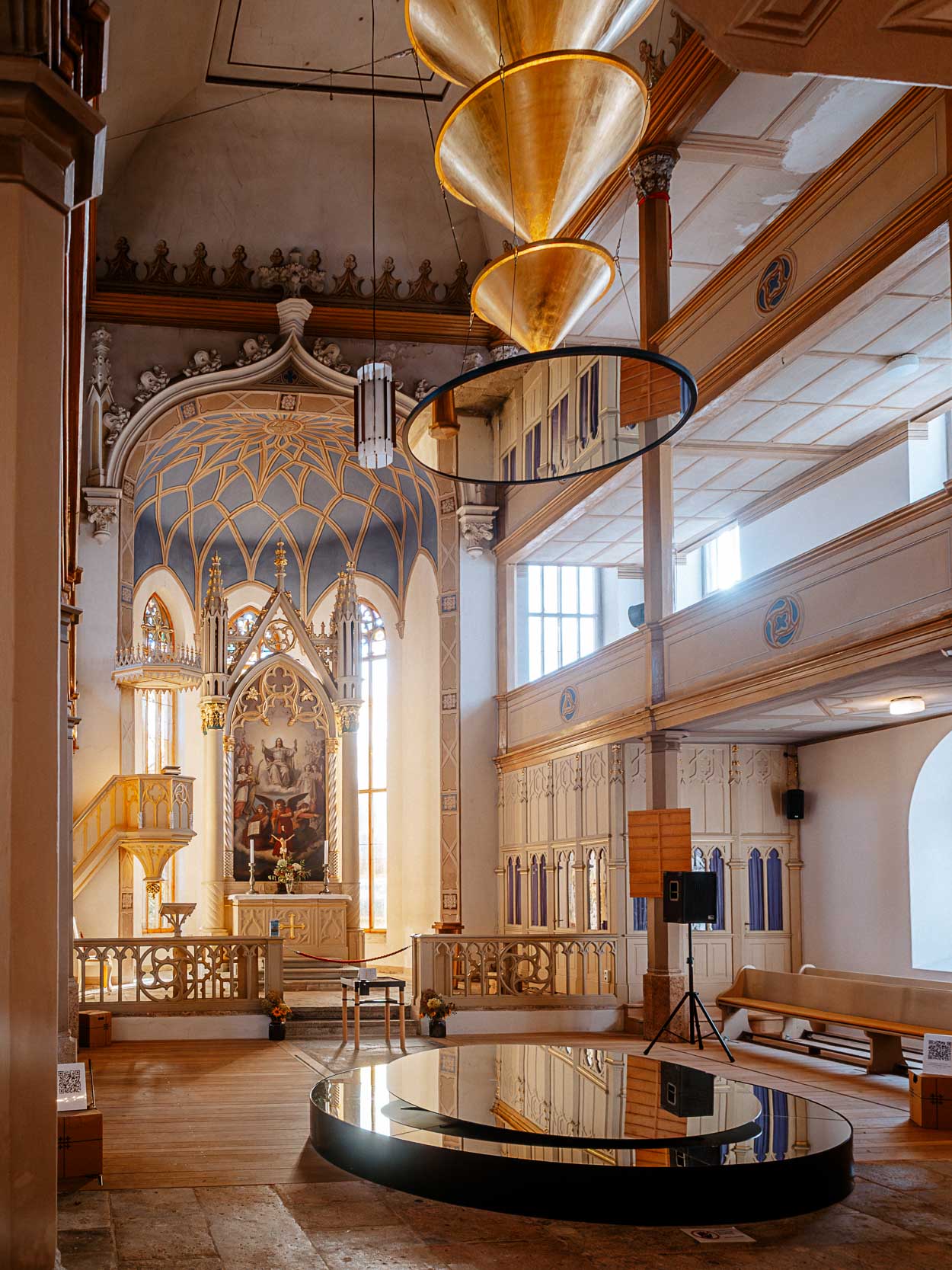 PURPLE PATH Lößnitz Hospitalkirche St. Georg The Universe in a Pearl PURPLE PATH Lößnitz Hospitalkirche St. Georg The Universe in a Pearl