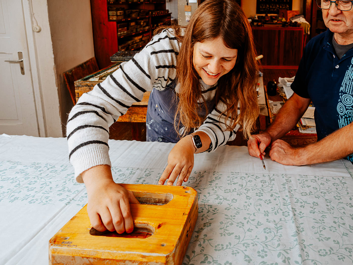 Blaudruck Workshop Einbeck