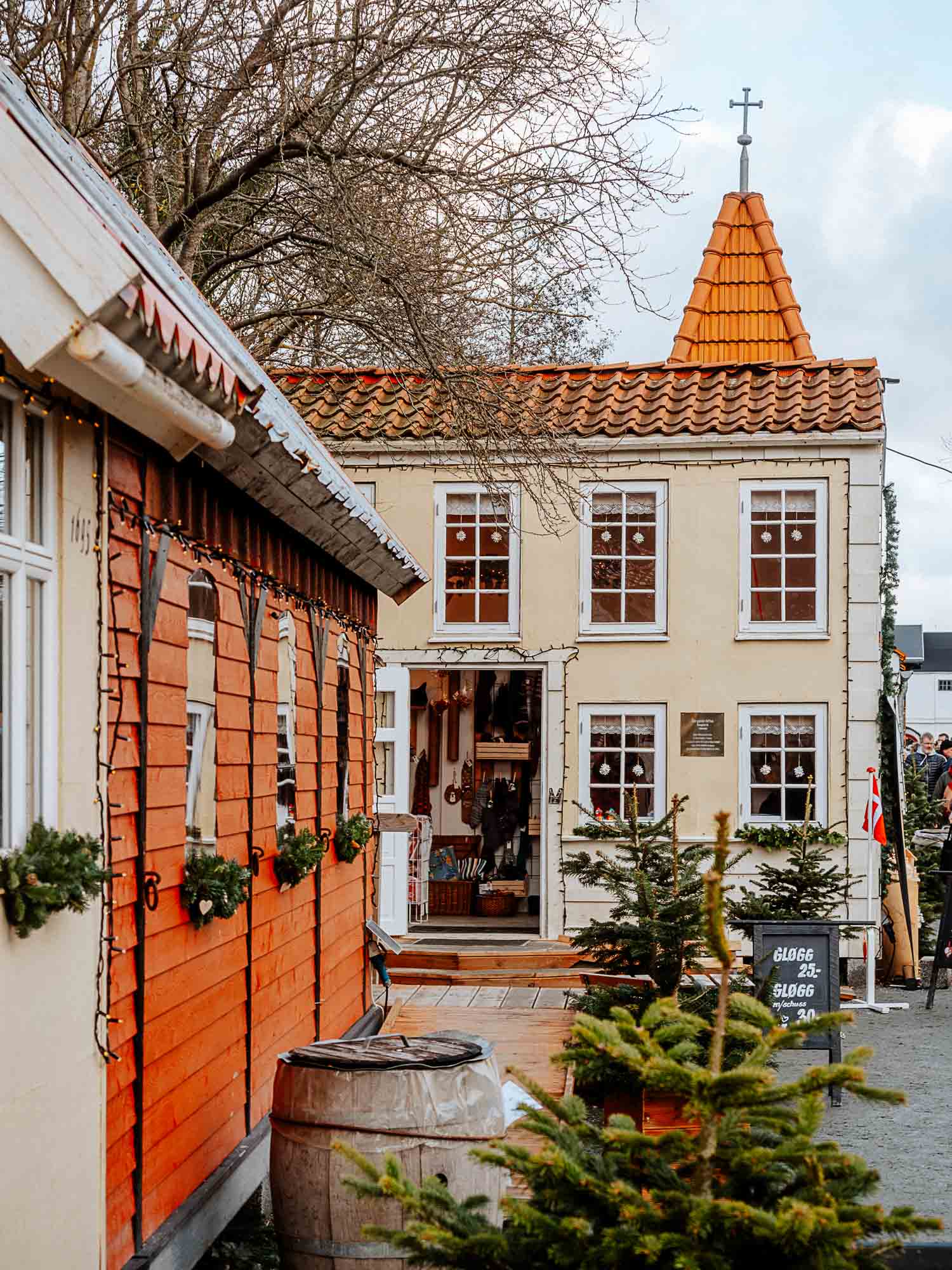Julehjertebyen Aabenraa in Sønderjylland Dänemark Julehjertebyen Aabenraa in Sønderjylland Dänemark