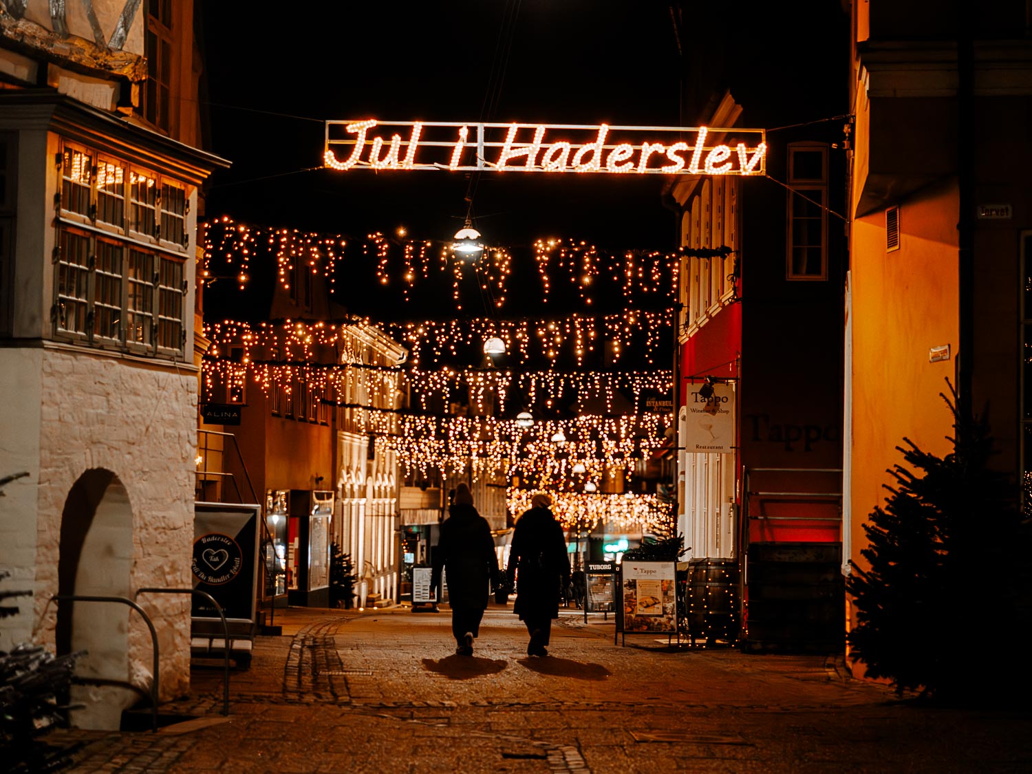 Gløgglich Route in Haderslev in Sønderjylland Dänemark Gløgglich Route in Haderslev in Sønderjylland Dänemark