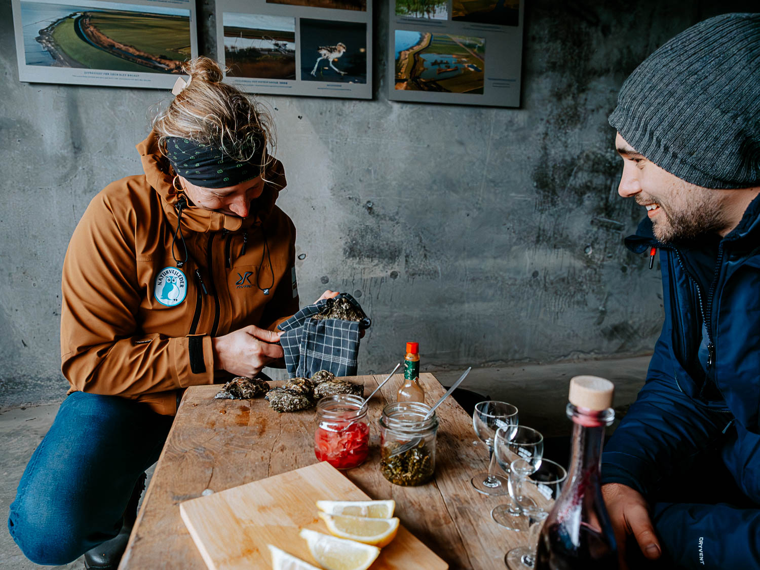 Austernsafari auf Rømø in Sønderjylland Dänemark Austernsafari auf Rømø in Sønderjylland Dänemark