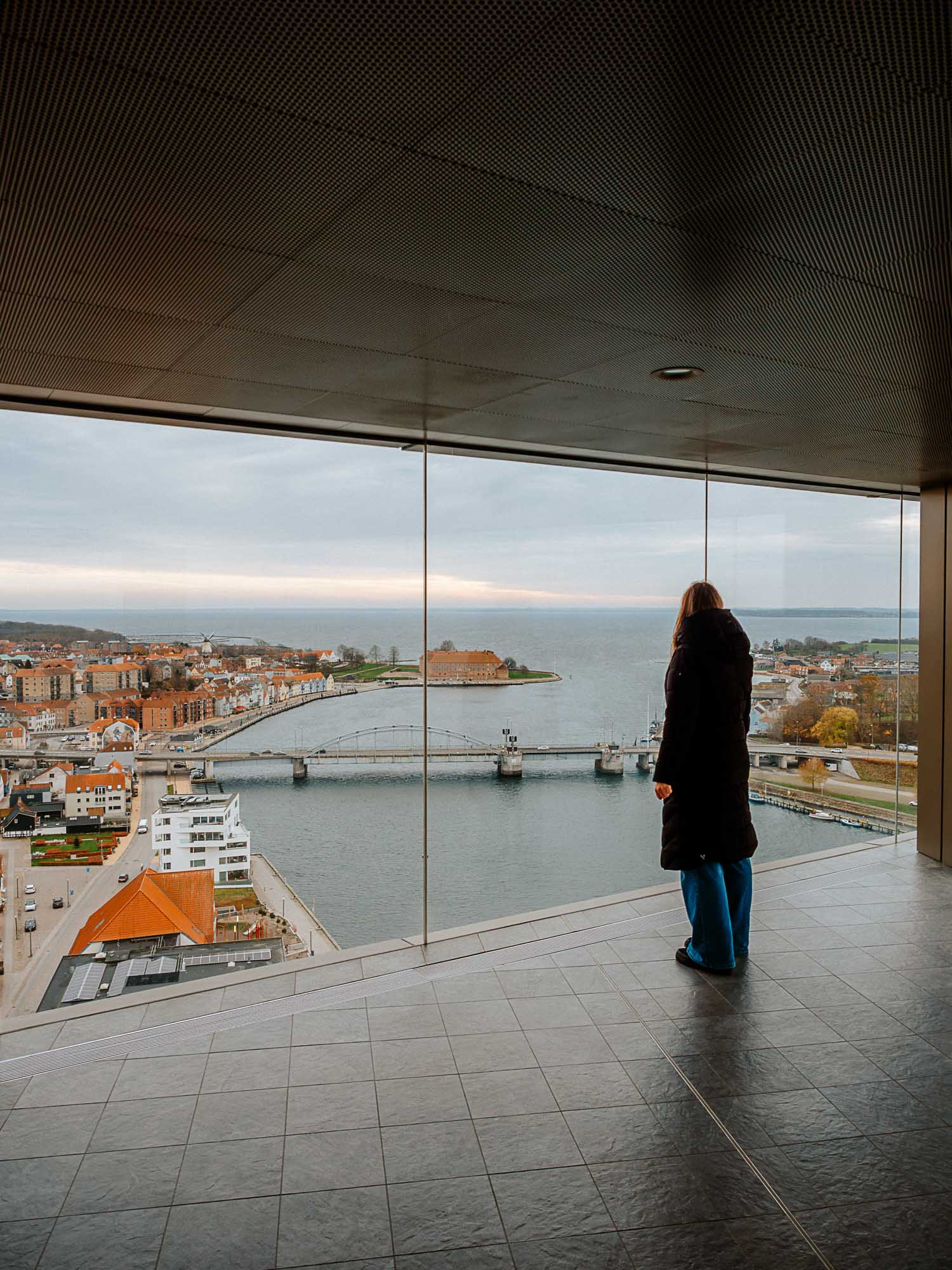 Aussichtsplattform Alsik Hotel in Sønderjylland Dänemark Aussichtsplattform Alsik Hotel in Sønderjylland Dänemark