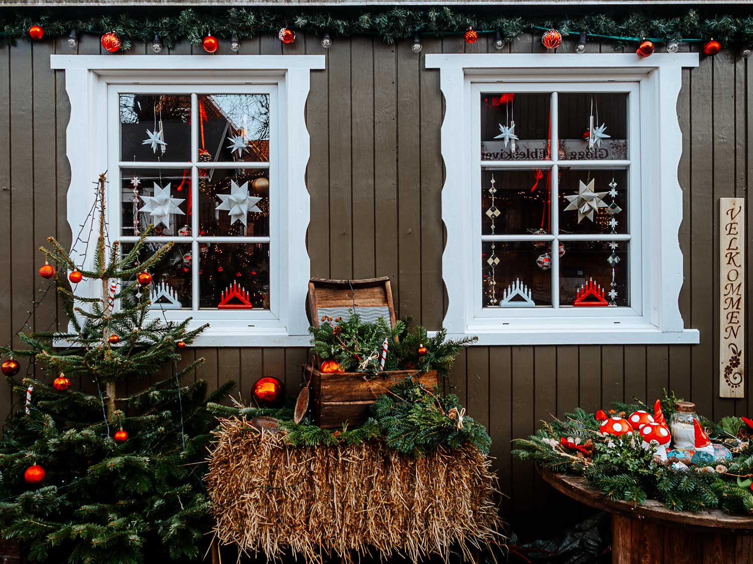Weihnachtsstadt Tønder in Sønderjylland Dänemark Weihnachtsstadt Tønder in Sønderjylland Dänemark